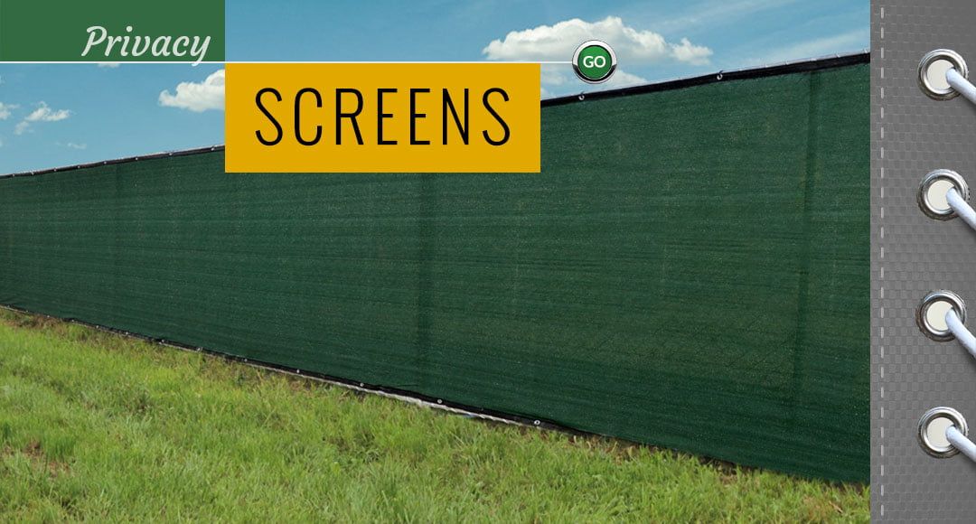 privacy screens and shade cloth